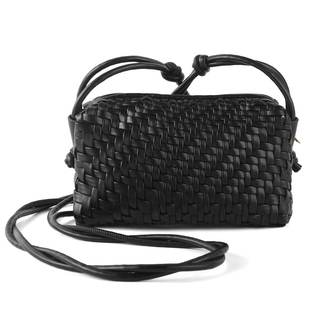Woven Crossbody Bags for Women Handwoven Purses Vegan Leather Small Handbag Handmade…