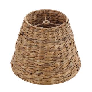 Aspen Creative 32986, Empire Water Hyacinth Spider Shade, 6" Top x 10" Bottom x 8" Slant…