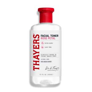 THAYERS Alcohol-Free Rose Petal Witch Hazel Facial Toner for Glowing Skin, Soothing…