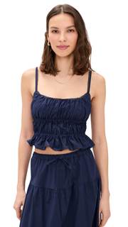 Peixoto Women's Amelia Top Medium Navy
