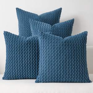 Kevin Textile Throw Pillow Covers Pack of 4 Spring Super Soft Boho Corduroy Decorative…
