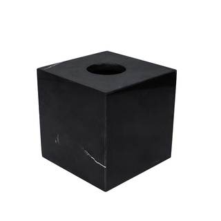 Natural Smooth Marble Tissue Holder, Roll Paper Holder with Removable Acrylic Bottom for…