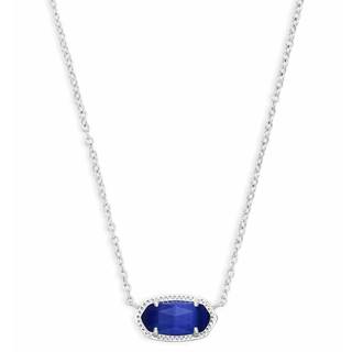 Kendra Scott Elisa Pendant Necklace for Women, Fashion Jewelry, 14k Gold-Plated RHODIUM…