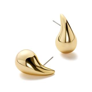 Ana Luisa Kiara Teardrop Earring - 14K Gold Plated Tear Drop Earrings Jewelry Dupes…