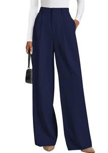 PRETTYGARDEN Women's Flowy Wide Leg Dress Pants | Soft Tailored High Waisted, Palazzo…