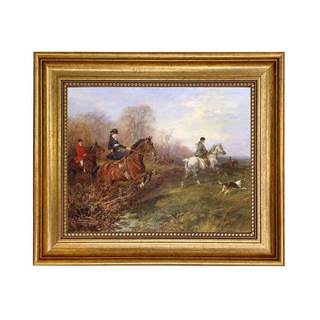Schooner Bay Co. - Heywood Hardy Out of the Thicket 8 x 10” Oil Painting Print on Canvas…