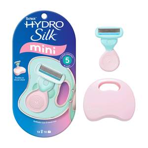 Schick Hydro Silk Mini Razor for Women | Womens Razors for Shaving, Travel Size…