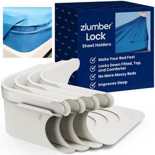 The Original USA Patented ZlumberLock - Secure Sheet Holder with Heavy-Duty Mattress…