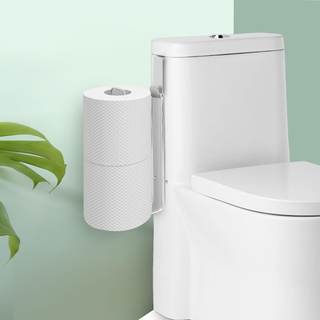 Conworld Toilet Paper Holder for 2 Roll Tissue, Over The Tank Toilet Paper Holder…