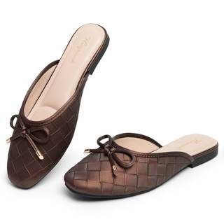 Mules for Women Slip On Flats Office Business Casual Shoes Closed Toe Shoes for Women…