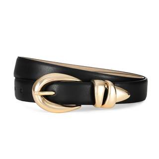 Fashion Waist Belt with Gold Buckle Women's Belts for Jeans Stylish Leather Belts for…
