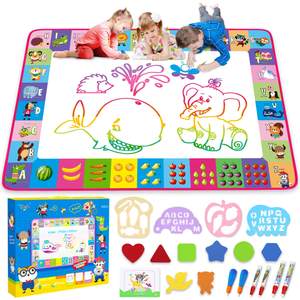 Water Doodle Mat - Kids Painting Drawing Board, Gift Toy for Ages 3-12 Pink | Great Water…
