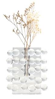 Women's Small Crystal Glass Vase
