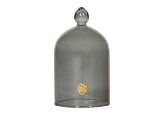 Alice Lane Glass Cloche – Glass Dome Display Case for Home Decor, Centerpieces, Candles…