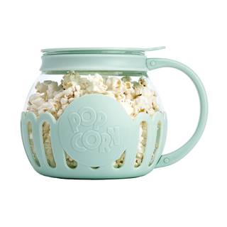 Ecolution Patented Micro-Pop Microwave Popcorn Popper with Temperature Safe Glass, 3-in-1…