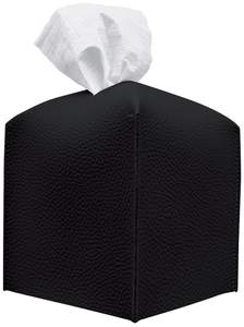 carrotez Tissue Box Cover, [Refined] Modern PU Leather Square Tissue Box Holder…