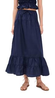 Peixoto Women's Riley Maxi Skirt Medium Navy