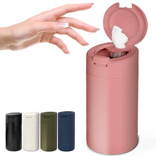 Extra Large Refillable Disinfecting Wet Wipes Dispenser (Pink) | Fits Clorox, Lysol…