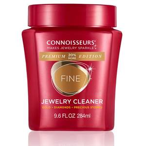 CONNOISSEURS Premium Edition Jewelry Cleaner, Value Size 9.6oz - Pick from Fine, Silver…