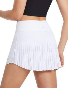 baleaf Tennis Skirt Pleated Golf Skorts with 3 Pockets | 14", Built in Shorts, High…
