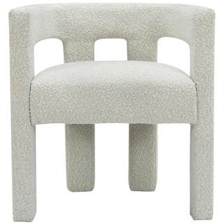 Meridian Furniture Athena Collection Modern | Contemporary Boucle Fabric Upholstered…