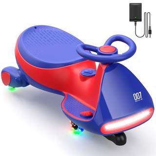 FanttikRide N7 Classic Electric Wiggle Car, Anti-Rollover, Ages 3+, Blue | Kids Car with…