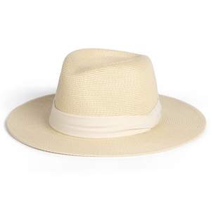 FURTALK Womens Mens Wide Brim Straw Panama Hat Fedora Summer Beach Sun Hat | Breathable…