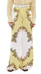 alice + olivia Women's Ojai Wide Leg Pants Small Golden Coast