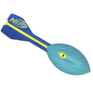 Nerf Vortex Aero Howler Neon Foam Ball, Classic Long-Distance Football, Flight-Optimizing…