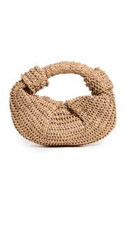 SIMONMILLER Women's Raffia Lopsy Bag