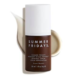 Summer Fridays Midnight Ritual Retinol Serum - Renewal Anti Aging Serum for Face, Fine…