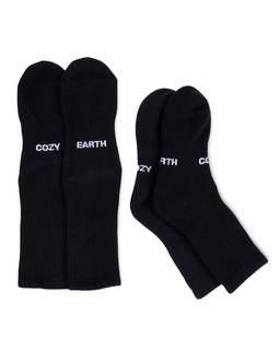 Cozy Earth Essential Calf Socks for Women and Men | Soft Mercerized Cotton Crew Socks…