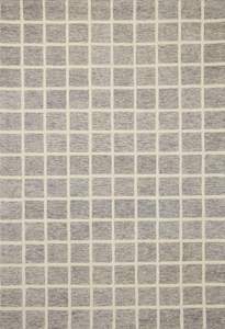 Loloi Chris Loves Julia Polly Slate/Ivory 5'-0" x 7'-6" Area Rug | POL-05 Approx. 5x8…