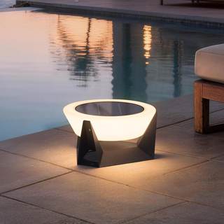 MVBT 11" Dia Solar Lanterns Outdoor Waterproof, 3000K Outdoor Floor Lamp | Modern…