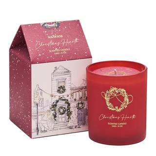 M&SENSE Christmas Holiday Candle - Christmas Hearth Scent, 8.1oz Soy Wax, Ideal Winter…
