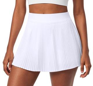 Heathyoga Pleated Tennis Skirts for Women High Waisted Athletic Skorts for Woman with…