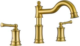 Roman Bathtub Faucet Deck Mount Tub Faucet for Bathroom Widespread Elegant Classic Spout…
