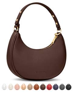 Vantamo Crescent Bags For Women with RFID Protection, Half Moon Clutch Purses for Women…