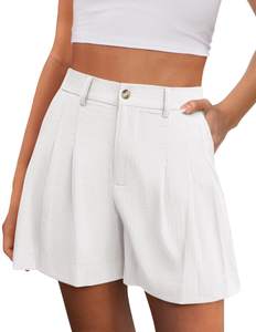 PRETTYGARDEN Womens Shorts Dressy Casual High Waisted Wide Leg Trousers | Lightweight…