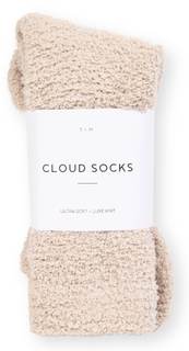 Unboxme Gifts Warm & Cozy Ultra-Luxe Cloud Sock, Gift for Women & Men 1 Pair Stone Cloud