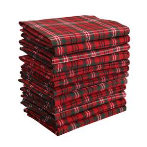 DG Collections Dinner Napkins, 100% Cotton Over Sized Kitchen Napkins, Set of 12 Pack (19…