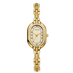 CHEETAH Women's Gold Dainty Bangle Watch Small Vintage Bracelet, Easy Read Numeral Dial…