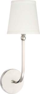 Capital Lighting 619311PN-674 Dawson Decorative White Fabric Stay-Straight Shade Wall…