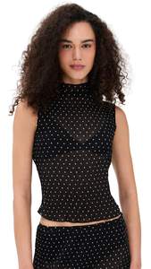 Lioness Women's Ford Top Small Onyx Polka