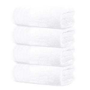 Tens Towels 4 Piece Extra Large Bath Towels 30 x 60 Inches, White | 100% Cotton, Larger &…