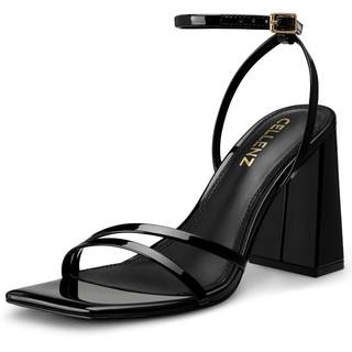 CELLENZ Women Chunky High Heels: 3.5 Inch Stylish Strappy Heels | 2026 Fashion Heel…