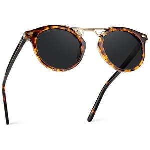 WearMe Pro Skyler Women's Polarized Sunglasses, Double-Bridge Round, UV400 |…