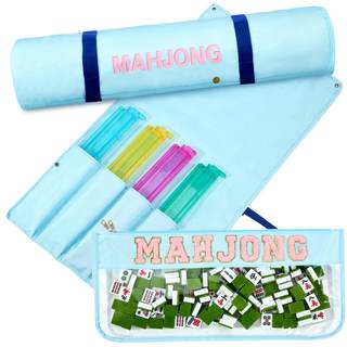 2 Pcs Mahjong Bags for Racks and Tiles Include Mahjong Tile Bag & Rack Bag, 37 Inch…