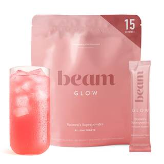 BEAM Glow Hormone Support & Cortisol Supplement for Women - Daily Vitamins for Women with…