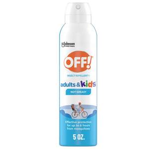 OFF! Insect Repellent Aerosol for Adults & Kids, Fragrance-Free Picaridin Bug Spray for…